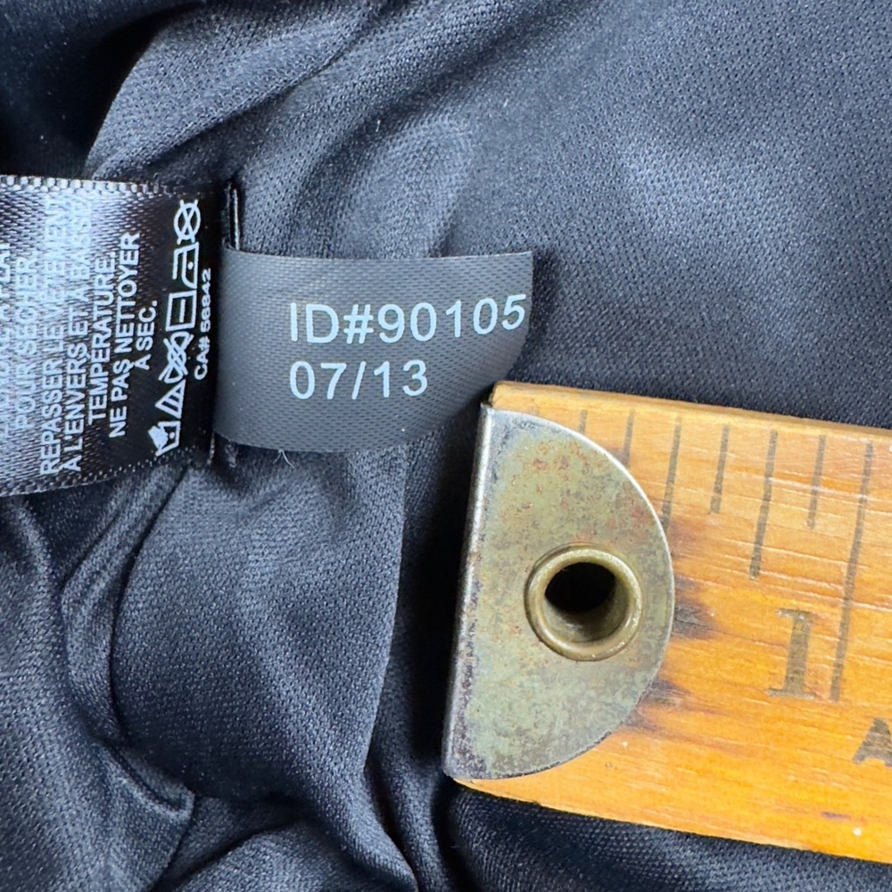 Express Chic Black And Silver Patterned Skirt Siz… - image 7